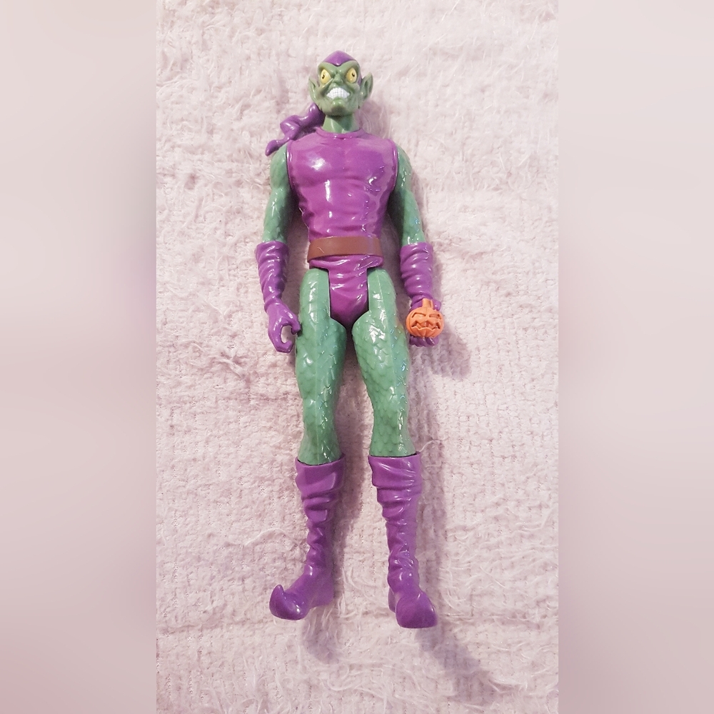 2014 The Green Goblin Figure Marvel Spider-Man 12 in. Hasbro Green Purple